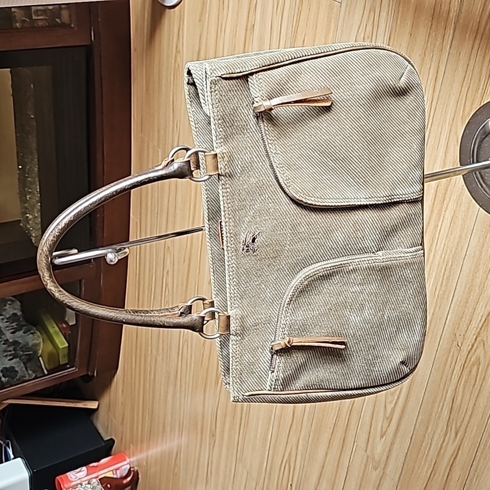 BURBERRY DENIM  BLUE LABEL HANDBAG